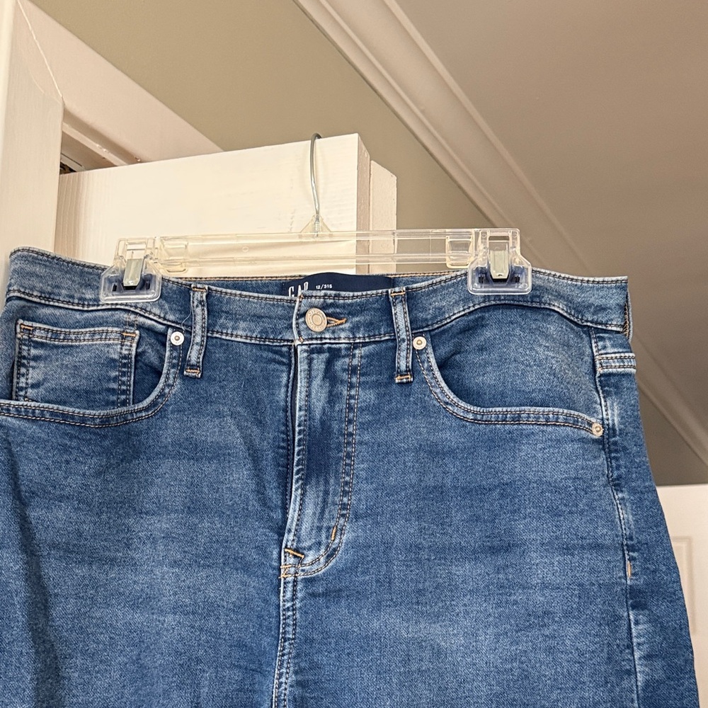 GAP Women's Viral Wide Leg Sweatpants Jeans - Picture 3 of 8